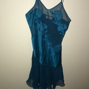 Blue Victoria’s Secret lingerie